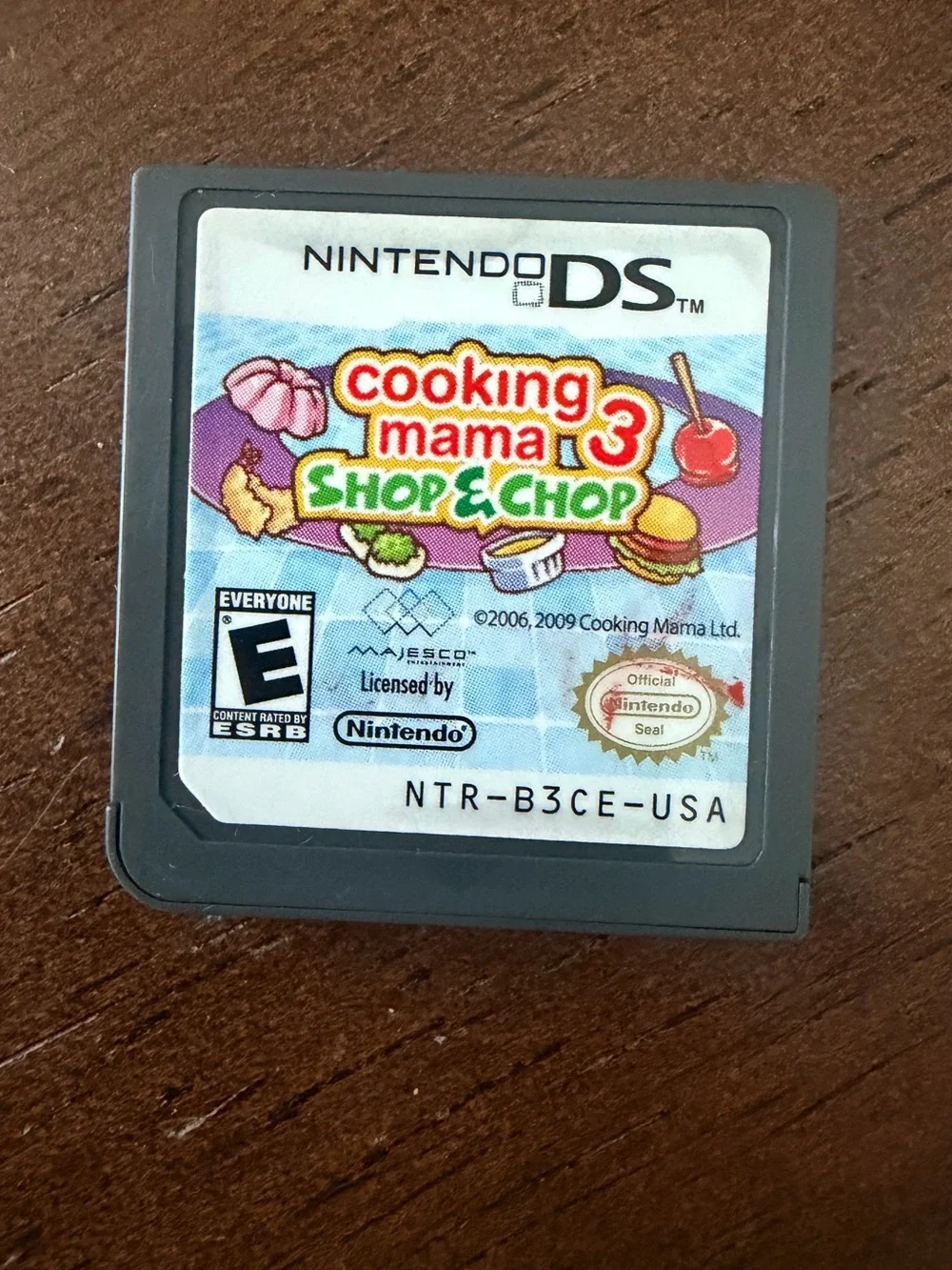 Nintendo DS Cooking Mama 3: Shop & Chop Cartridge